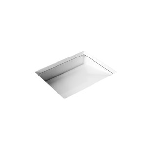 Badeloft 19.7" x 16.5" Stone Resin Undermount Ramp Bathroom Sink UB-04-M