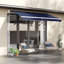 Auvent de terrasse mural rétractable L 116,3 po x l 96,5 po-1248707263