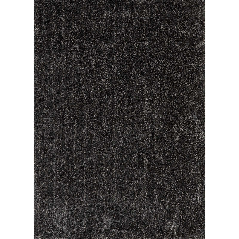 Fabiana Solid Colour Shag Area Rug, Rectangle 200 x 290cm