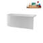 1501.1mm x 718.8mm Freestanding Soaking Acrylic Bathtub-1600718130