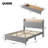 Upholstered Bed Frame With Storage Headboard And Charging Station-1564213631-1564213624