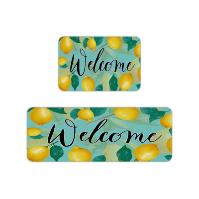 Tapis de cuisine Welcome