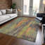 Machine Washable Indoor/Outdoor Claudian ACN1648 Orange 2'3" x 7'6" Runner Rug-104345874