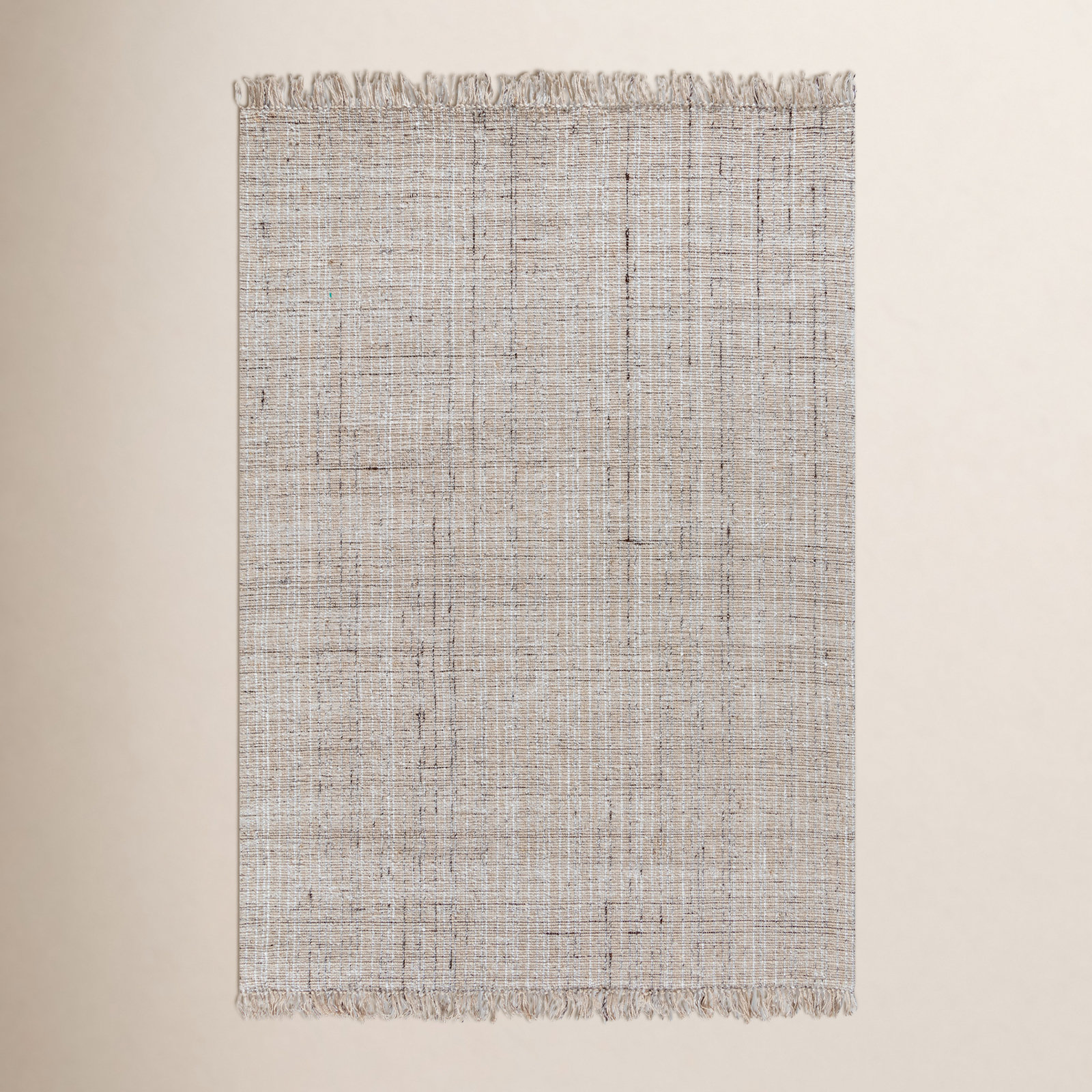 Niels Ivory Hand-Loomed Jute Rug, Rectangle 8' x 10'
