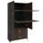 Complete Sabbagh Bed Set with Door Chest (Set of 5)-1280079533