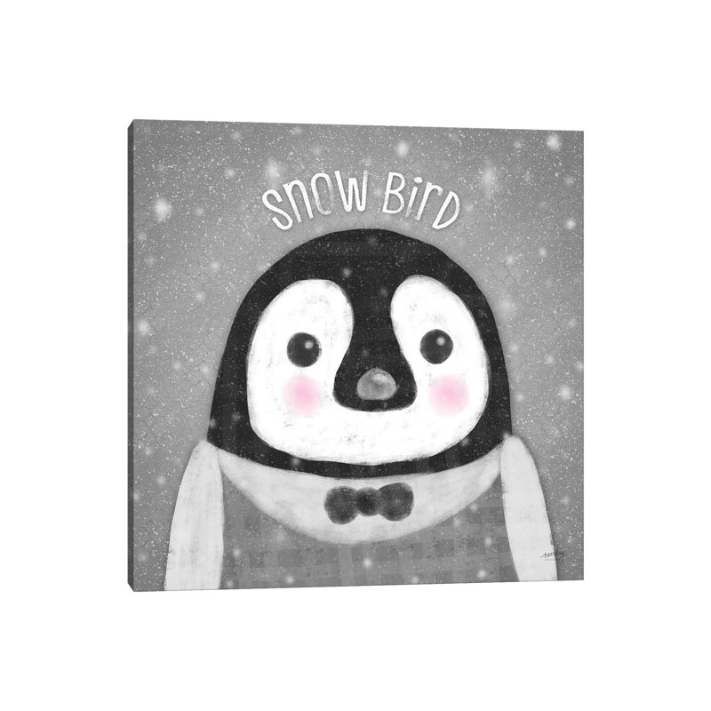 Snow Buddies II by Noonday Design - Wrapped Canvas Gallery-Wrapped Canvas Giclée, 30.48 cm H x 30.48 cm W