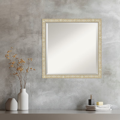 Lila Beveled Wood Framed Wall Mirror