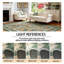 Tapis vert floral rétro de style bohémien lavable à la machine antidérapant salon doux tapis de chambre intérieur-117177294