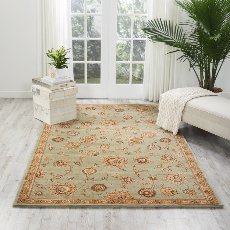 Carlee Wool Floral Indoor Rug