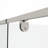 72" H Swing Glass Shower Door,Frame Sliding Shower Door With 1/4"(6Mm) Clear SGCC Tempered Glass,Shower Doors,Reversible Installation-118574566