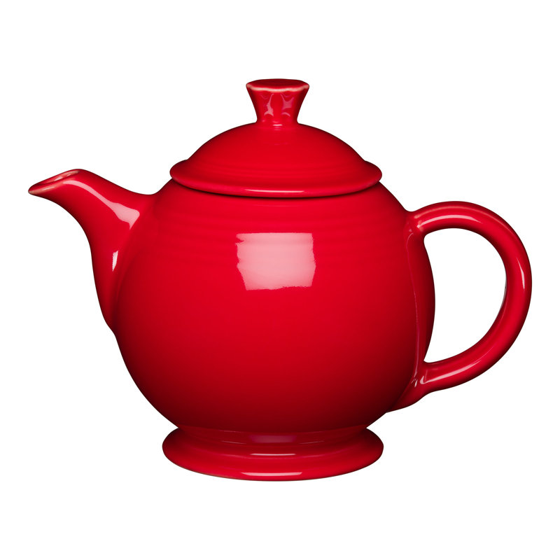 Théière couverte Fiesta 44 oz, Rouge écarlate