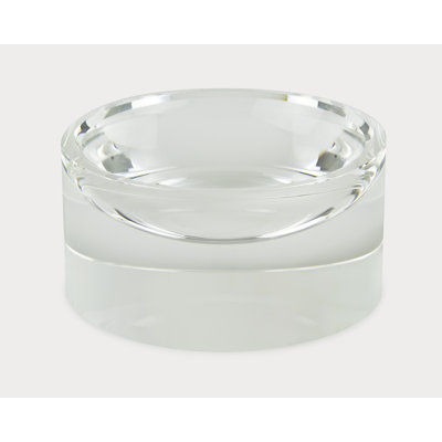 Bol en cristal en verre (grand)