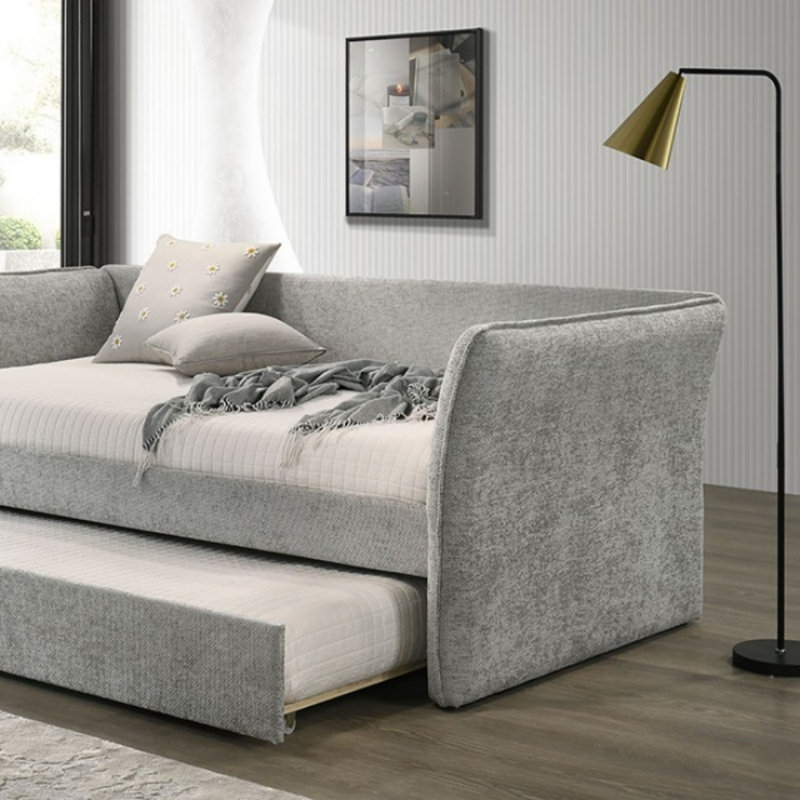 Lit de jour avec couchette Turner, Gris
