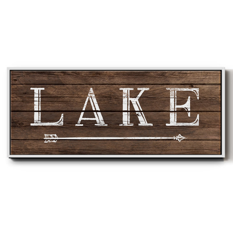 To the Lake - Toile encadrée