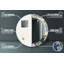 Huldar Glass Flat Wall Mirror