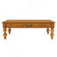 Table basse rectangulaire en bois avec tiroir de rangement, table de cocktail rétro avec pieds en forme de gourde pour le salon, assemblage sans outils-1345774198