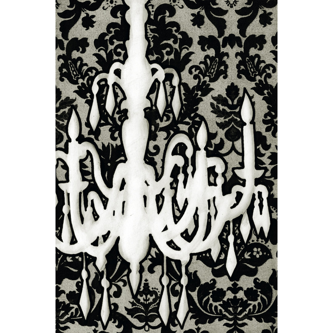 Leinwandbild Small Patterned Chandelier II (P) von Ethan Harper