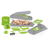 13 Piece Vegetable Slicer Food Container Chopper Dicer Set