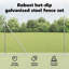 Vidaxl Chain Link Fence With Posts Steel-116798012-116798016