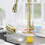 Pull Down Single Handle Kitchen Faucet-1296332708