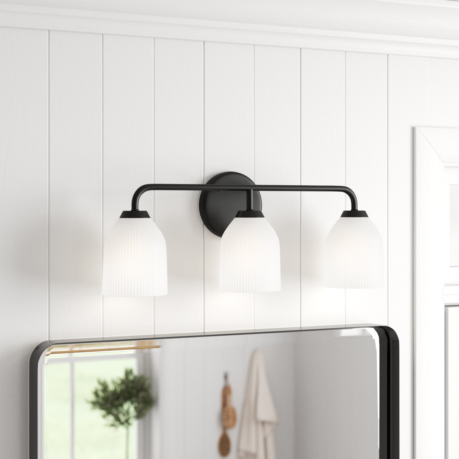 Beachcrest Home™ Sweeny 3 - Light Dimmable Bathroom Vanity Light ...