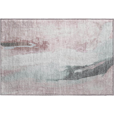 Premium Machine Washable Mouton Abstract Rug