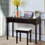 Ensemble de coiffeuse avec tabouret et miroir-677264408