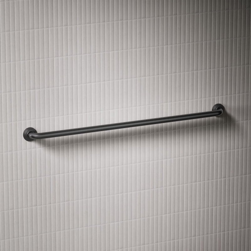 Traditional Grab Bar, 42"W, Matte Black