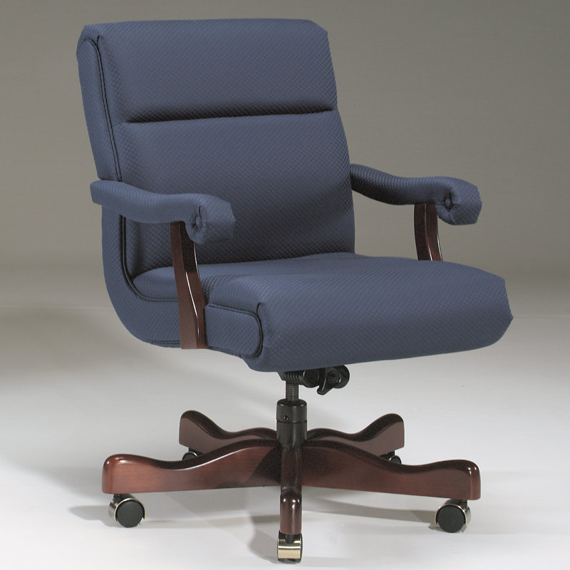 Executive Chair, Williamsburg, Walnut, Not Included