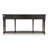 Balsam 72 in. W Wood 3 Drawer Traditional Console Table with Lower Shelf, Plantation Cherry-1218024987