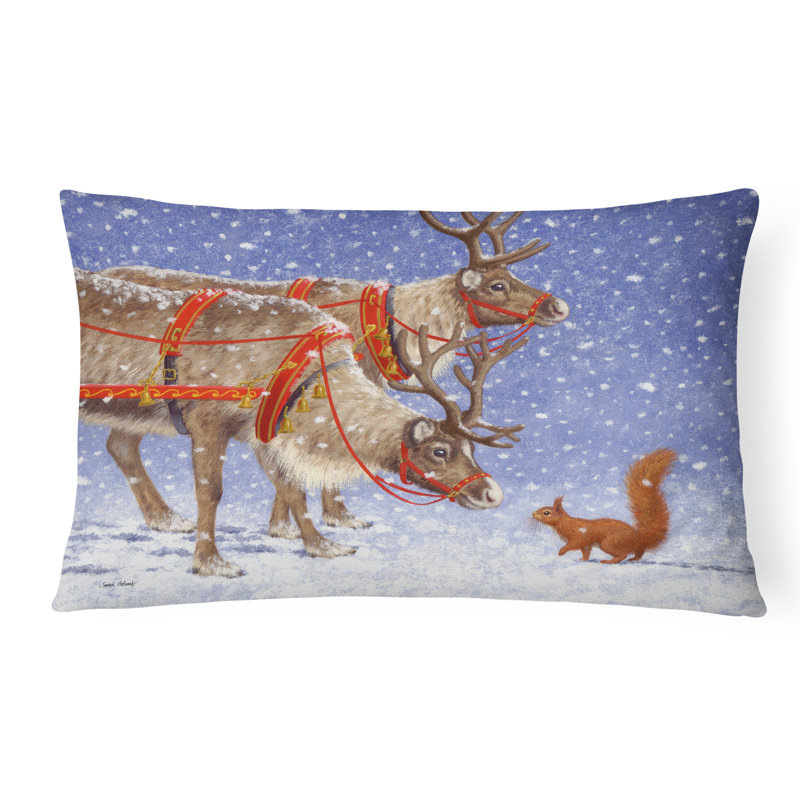  Coussin décoratif intérieur / extérieur Reindeer and Squirrel