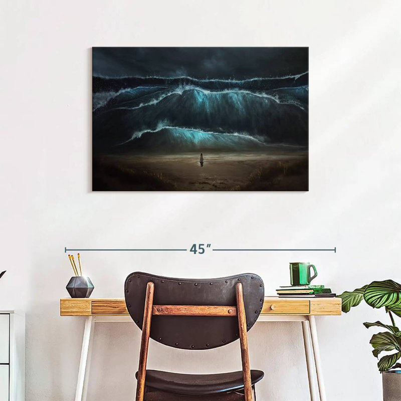 Gillard Tidal Wave, 24" H x 36" W