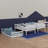 Twin-Sized Triple-Decker Rubber Wood Bunk Bed, Complete With Ladders And Guardrails-1723341388