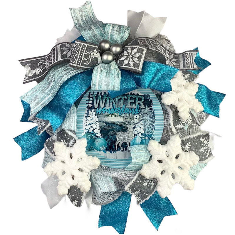 Couronne en maille 18 po Wonderland
