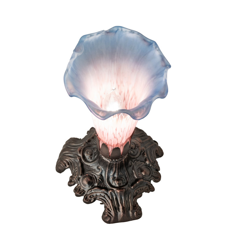 7" Victorian Candle/Pk, Pink/Blue