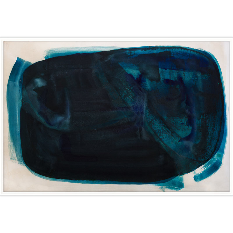 «Brekennes 1» - Peinture encadrée sur papier