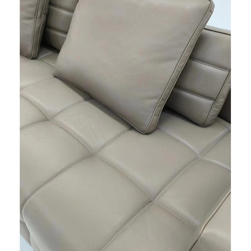 Minimalist High End Sofa, 3, 24.8" H x 141.73" W x 44.09" D