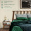 Base de lit plateforme en bois massif de qualité supérieure avec tête de lit Jildardo - capacité de 800 lb, sans sommier, convient à tous les matelas-91715933-91715930