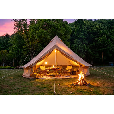 Spacious Camping Tents & Shelters, Oxford Bell Tent For Family Trips