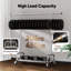 Adjustable Rolling Clothing Rack