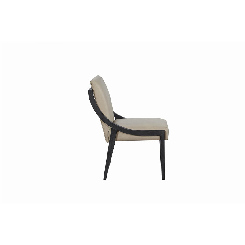 Fauteuil en cuir Sling - poivre