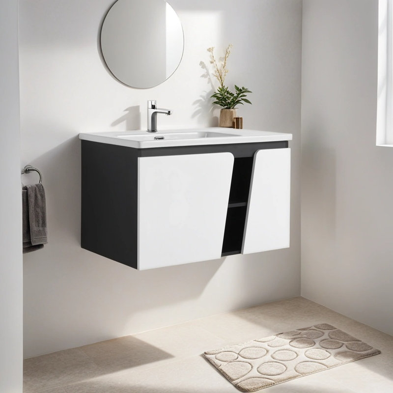 Jovar 32'' Single Bathroom Vanity with Ceramic Top