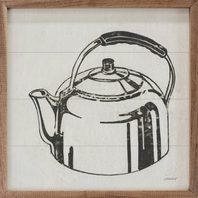 Retro Tea Kettle By Kathrine Lovell