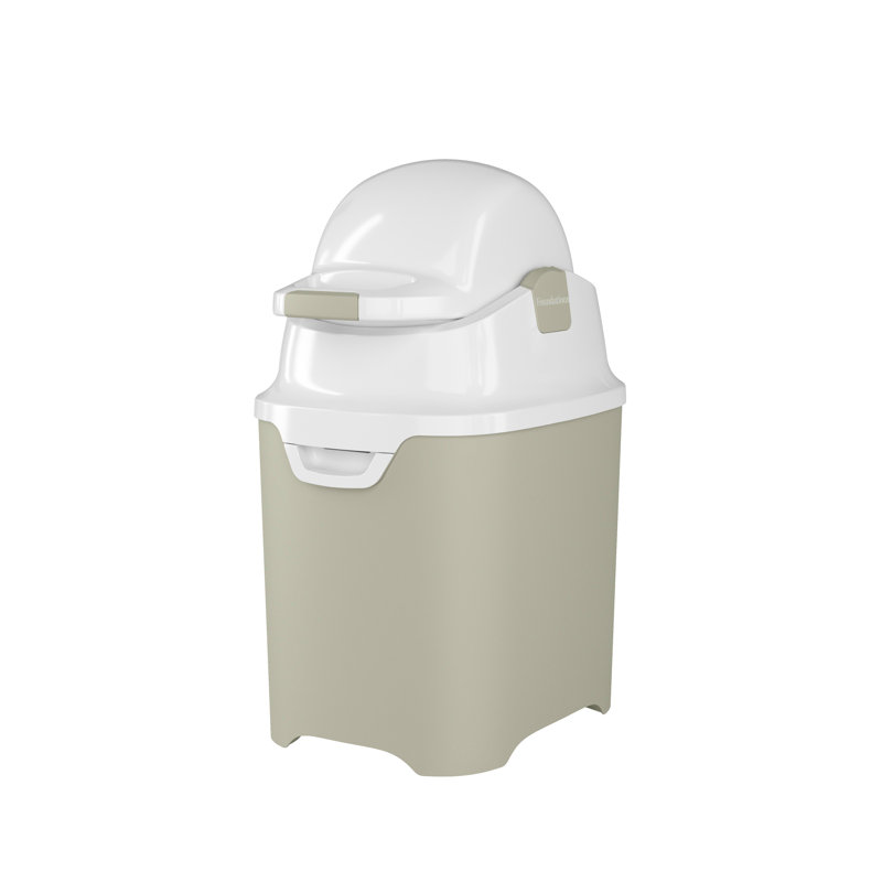 Foundations Mini Diaper Pail, Sand