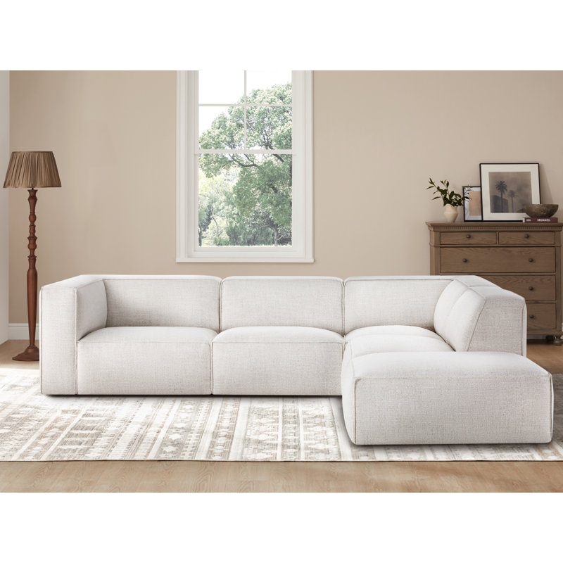 Jaye - 4 Piece Upholstered Sofa With Ottoman