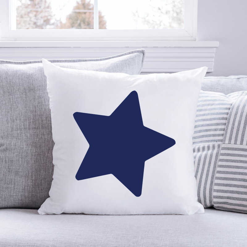 Nautical Sea Life_390 - Coussin décoratif avec coussin décoratif, H 20 po x l 20 po