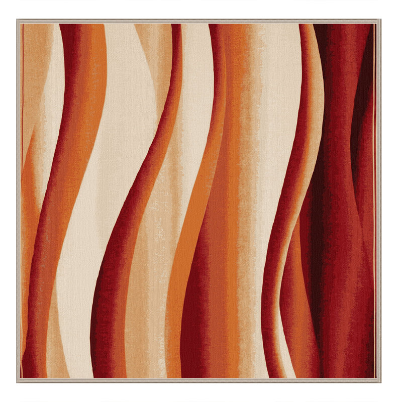 Duskbound Crests Rug, Square 4'