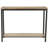 Nehru 41.3'' Solid Wood Top Console Table-826424514