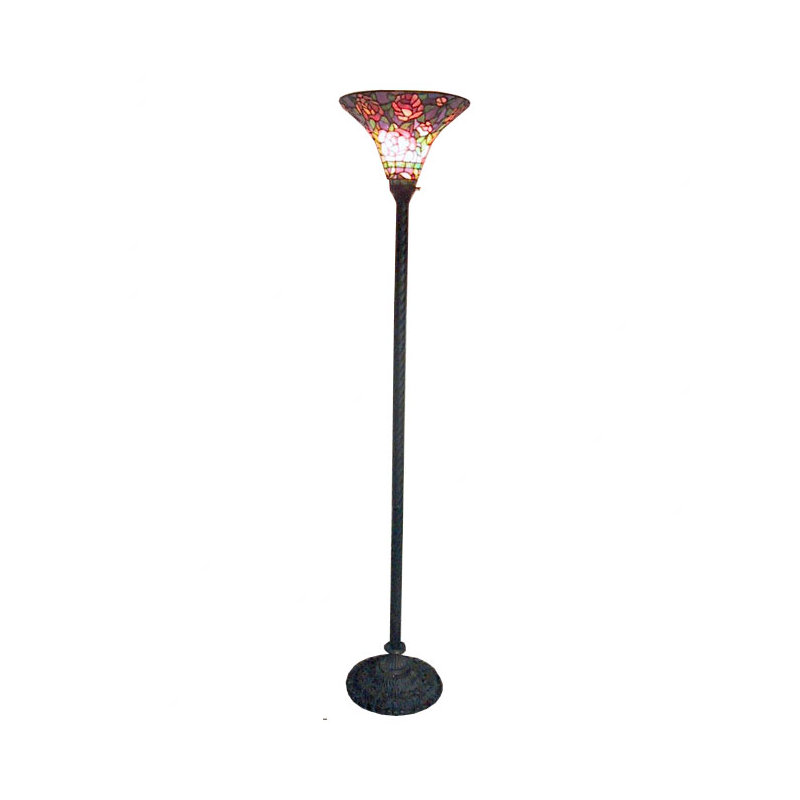 Lampe sur pied 72" rose torchère sur pied Pimental