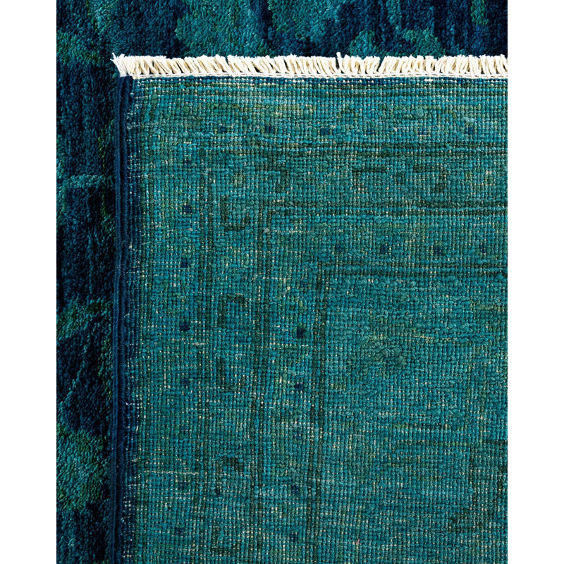 Overyed One-of-a-Kind Rectangle 8'1" X 9'10" Hand Knotted Area Rug